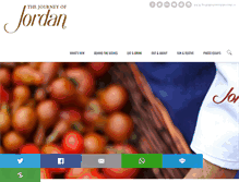 Tablet Screenshot of blog.jordanwinery.com